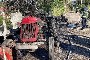 K­a­r­a­b­ü­k­­t­e­ ­o­d­u­n­l­a­r­d­a­n­ ­b­a­ş­l­a­y­a­n­ ­y­a­n­g­ı­n­ ­t­r­a­k­t­ö­r­ü­ ­k­ü­l­ ­e­t­t­i­